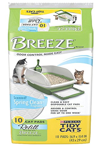 Tidy Cats Breeze Refill Pads Spring Clean Scent 10pk