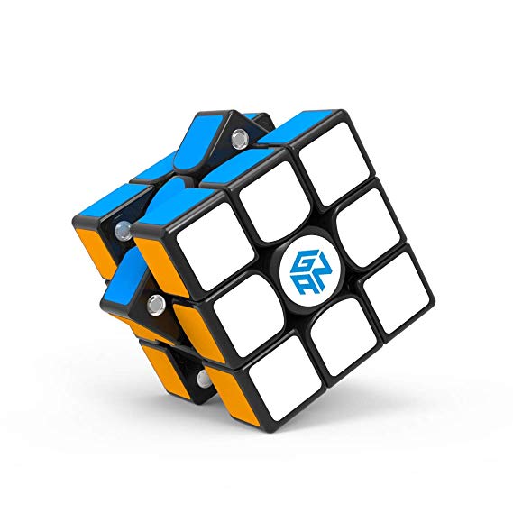 GAN 356 X, 3x3 Magnetic Speed Cube Gans 356X Magic Cube(Stickered, IPG v5, GES v3)