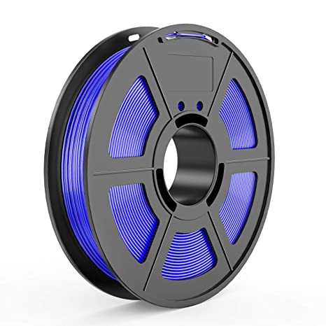 TECBEARS TPU 3D Printer Filament 1.75mm Blue, 95A Shore Hardness, Dimensional Accuracy  /- 0.03 mm, 0.5 Kg Spool, Pack of 1
