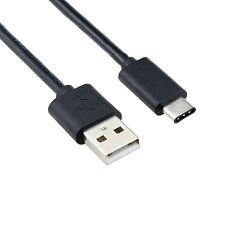 USB Type C Cable, Type C (USB-C) to Type A 2.0 Male Charge and Data Sync Cable for Samsung S8, Note 8, Nokia 8, HTC U11, Pixel, LG V30, LG G6 and Type-C Phone (1M Black)