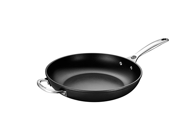 Le Creuset of America Toughened NonStick Deep Fry Pan, 12"