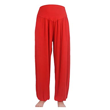 Gotoole Women Fashion Harem Pants Loose Yoga Sports Trousers