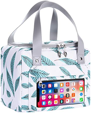 CILLA Insulated Lunch Bags for Women Reusable Lunch Tote Bag Lightweight Lunch Box Containers for Work,School Prep Lunch Organizer for Teens Ladies Girls