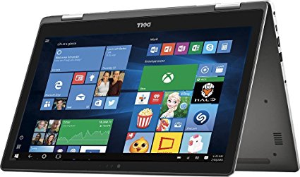 Dell Inspiron 7000 15.6" Convertible 2-in-1 FHD Touchscreen Premium Laptop (2017 Model), 7th Intel Core i5-7200U Processor, 8GB DDR4 RAM, 256GB SSD, HDMI, 802.11AC, Backlit Keyboard, Bluetooth, Win 10