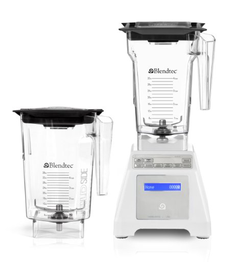 Blendtec TB-611-26 Total Blender Classic WildSide/FourSide, White