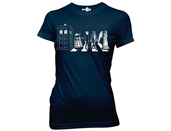 Ripple Junction Doctor Who Detailed Street Crossing Junior T-Shirt