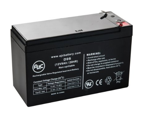 APC Back-UPS LS 700 BP700UC 12V 9Ah UPS Battery  Replacement - This is an AJC Brand Replacement