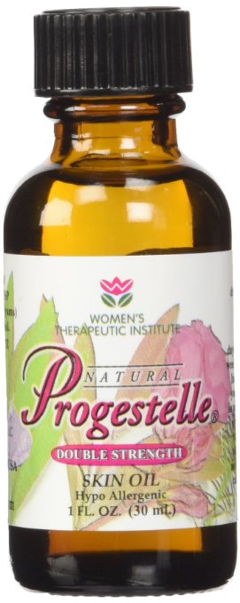 Progestelle Progesterone Oil Purer Than Progesterone Cream, Bioidentical, Natural, Topical - NO Preservatives, NO Fragrance, NO Emulsifiers and Booklet- 1oz 800 mg/oz Double Strength