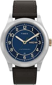 Timex Men's Waterbury Traditional Day-Date 39mm TW2V28500VQ Quartz Watch