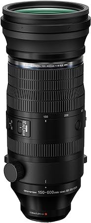 OM SYSTEM Olympus M.Zuiko Digital ED 150-600mm F5.0-6.3 IS For Micro Four Thirds System Camera, Outdoor Bird Wildlife, Weather Sealed Design, Telephoto Compatible with Teleconverter