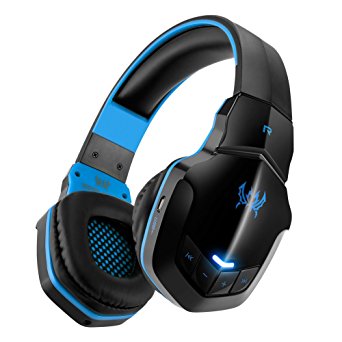 Bluetooth Headphones, V4.1 Wireless Gaming Headset with Microphone Bluetooth Headset Earphone for PC Computer Laptop Phone