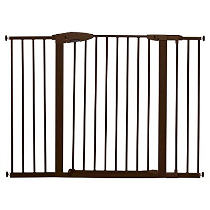 Munchkin Easy Close Metal Safety Gate Extra Tall &; Wide - Bronze