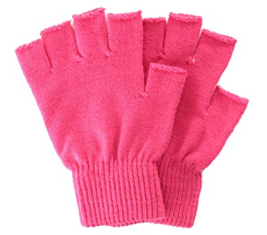 Eqoba Winter Collection Fingerless/Mitten Cover Flap Gloves