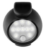 Hoont 8482 Bright LED IndoorOutdoor Battery Powered Wall Light Fixture with Motion Detection - Auto OnOff
