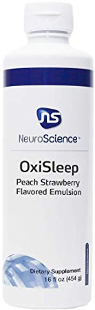 NeuroScience OxiSleep - Natural Liquid Sleep   Immune Support with Melatonin, Astaxanthin, Magnesium and L-Theanine (16oz / 30 Servings)