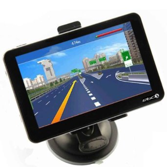 eBoTrade-Tech 5" Car GPS Navigation Touch Screen FM MP3 MP4 4GB New Map WinCE6.0