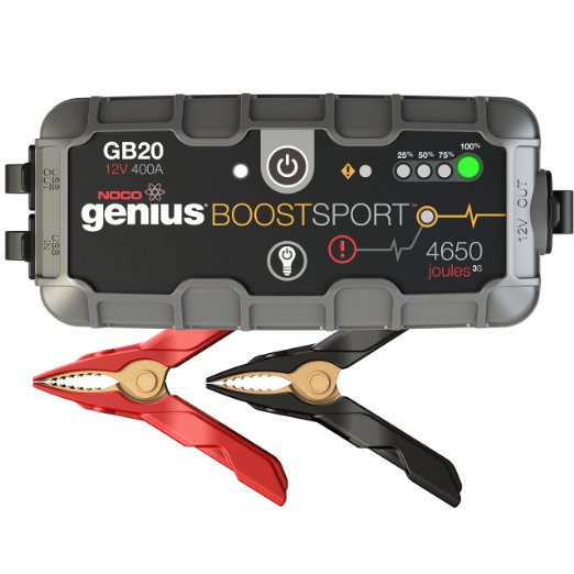 NOCO Genius Boost Sport GB20 400 Amp 12V UltraSafe Lithium Jump Starter