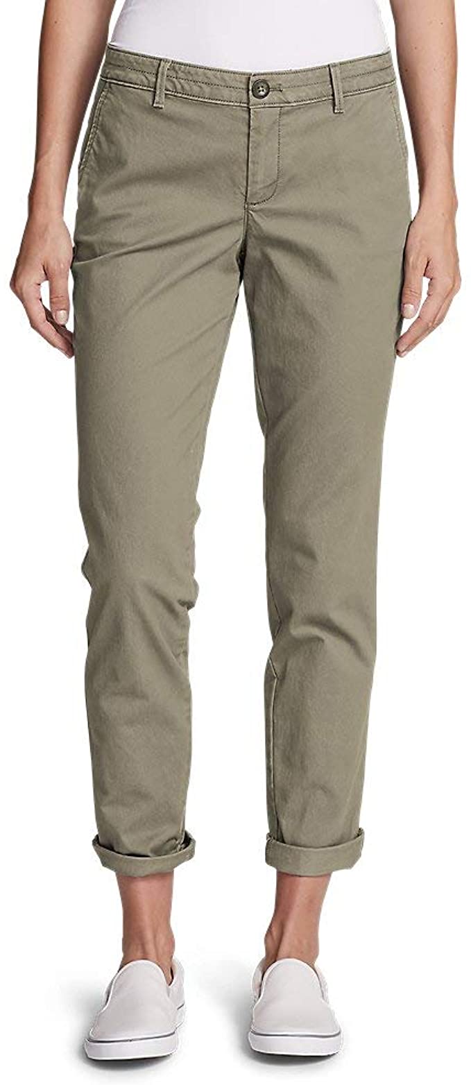 Eddie Bauer Women's Stretch Legend Wash Pants - Boyfriend