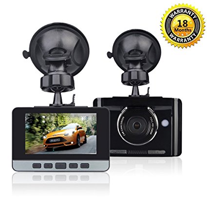 Car Dash Cam, MAYOGA FHD 1080P Car Vehicle Dashboard Camera Recorder Camcorder DVR Video Recorder with GPS/170° Wide Angle/WDR Night Vision/G-sensor/Motion Detection/Loop Recording/2.7" LCD Screen