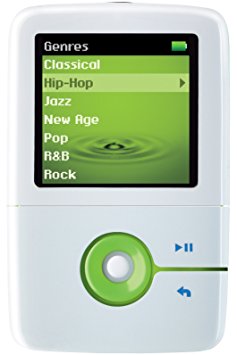 Creative Zen V Plus 2 GB Portable Media Player (White/Green)