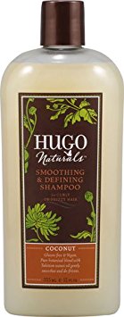 Hugo Naturals Shampoo Smoothing and Defining Coconut -- 12 fl oz - 2pc