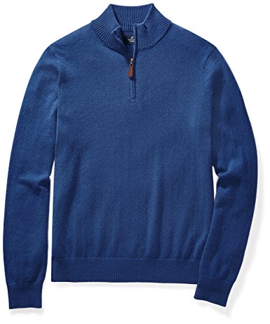 Buttoned Down Men's Cashmere Quarter-Zip Sweater