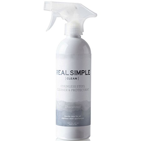 Real Simple Clean Stainless Steel Cleaner & Protectant 16 oz