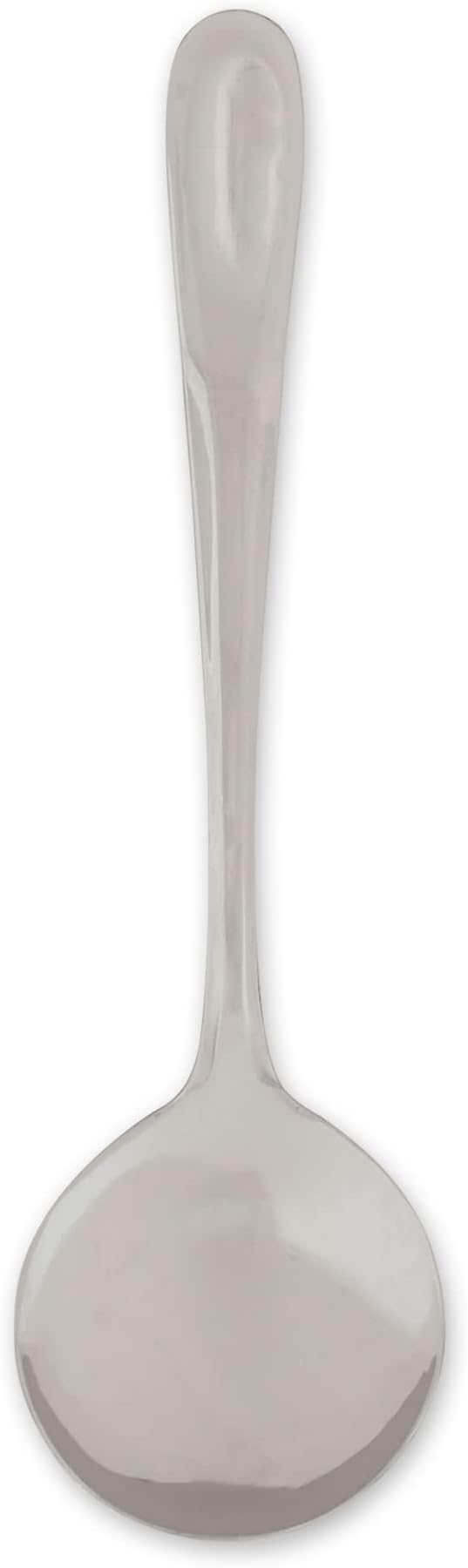 RSVP International Endurance Flatware Collection Stainless Steel, Dishwasher Safe, Soup Spoon