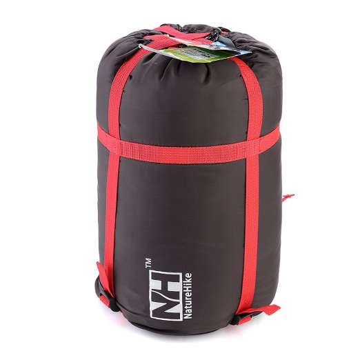 Naturehike Camping Sleeping Bag Pack Compression Bags Storage Carry Bag (black) [sleeping bag not included.