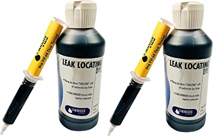 Pool Leak Detection Kit | Concentrated Blue Pool Dye Perfect Lighter Background Pools | Solves #1 Complaint DIYers (Blue) 2 Pack