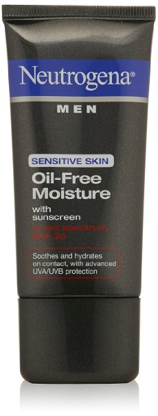 Neutrogena Men Sensitive Skin Oil Free Moisture, SPF 30, 1.7 Ounce