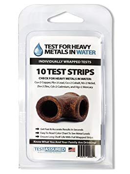 Heavy Metal Test Strips Check For Lead Mercury Cadmium Cobalt Copper And More