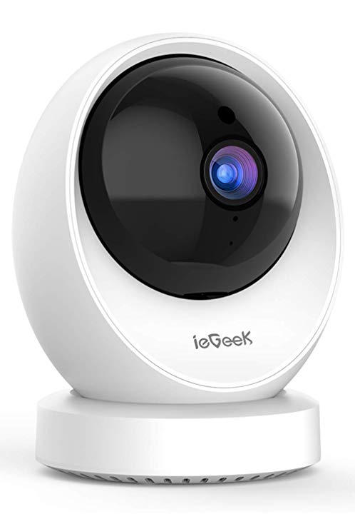 ieGeek Security Camera WiFi IP Camera 1080P Wireless Indoor CCTV Camera with Cloud Storage, Motion Tracker, Speed Playback for Home Surveillance Baby/Elder/Pet/Nanny Monitor