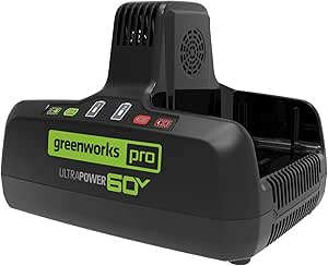 Greenworks Pro 60V 10A Dual Port Rapid Charger