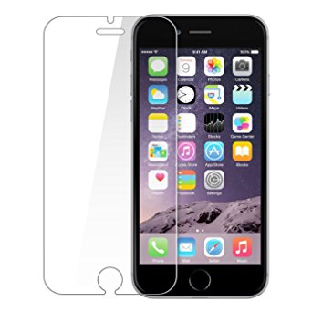 Brand AffairsTM Tempered Glass Screen Protector Guard for Apple iPhone 6 6S Transparent