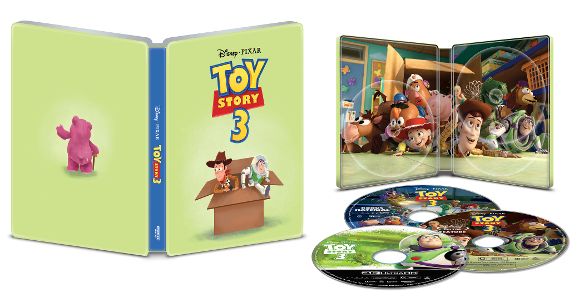Toy Story 3 [SteelBook] [Includes Digital Copy] [4K Ultra HD Blu-ray/Blu-ray] [Only @ Best Buy] [2010]