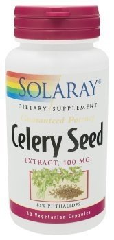 Solaray - Gp Celery Seed Extract, 100 mg, 30 capsules