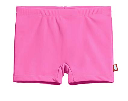 City Threads Girls' Swimming Bottom Boy Short UPF50  Rash Guard Swim Made in USA