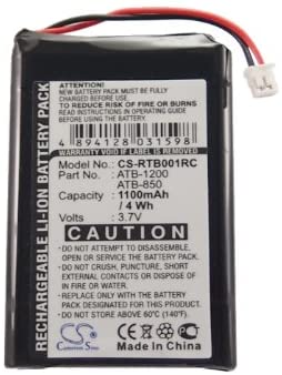 Cameron sino 1100mAh 3.7V Li-ion ATB-1200 Battery for RTI T2B T2Cs T2C T3 Remote Control