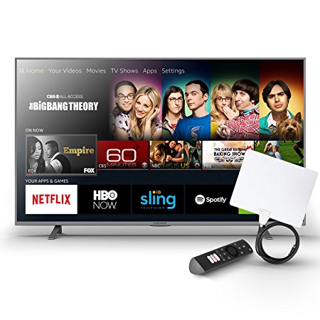 Element 55-Inch Fire TV Edition TV with AmazonBasics Digital Antenna