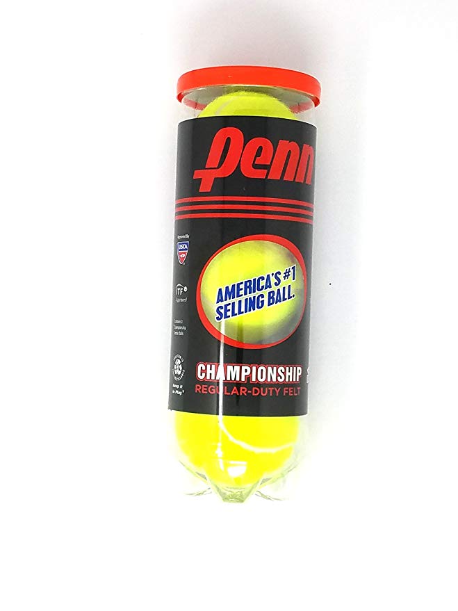 Penn Championship Regular Tennis Balls (Single Can/3 Balls)