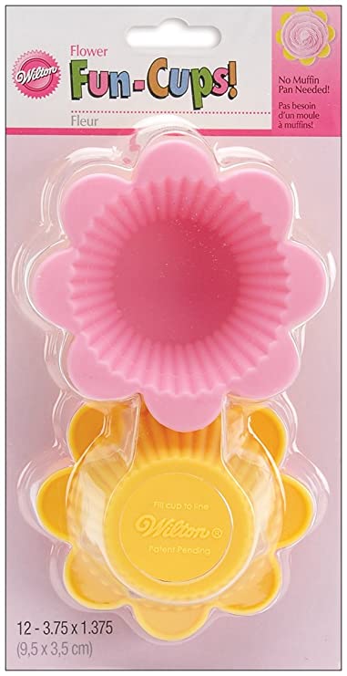 Wilton Flower Silicone Fun Cups