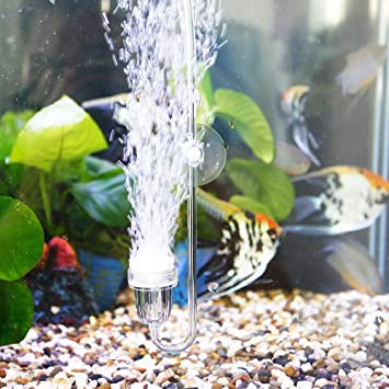 UPETTOOLS Aquarium Air Stones, Fish Tank Bubbler, Nano Silent Bubble Stone, Super-High Dissolved Oxygen Diffuser for Fish Tank (T23)