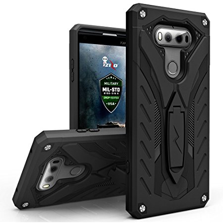 LG V20 Case, Zizo [Static Series] Shockproof [Military Grade Drop Tested] with Built-in Kickstand [LG V20 Heavy Duty Case] Impact Resistant LG V20