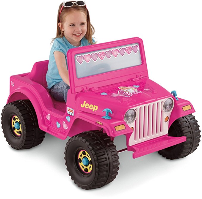 Power Wheels Barbie Jeep Wrangler [Amazon Exclusive]