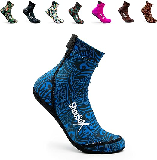 ShocSox Beach Volleyball Socks and Sand Soccer Socks with Kevlar Soles Longest Lasting Beach Socks