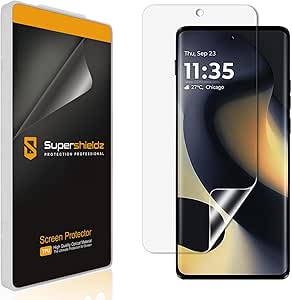 Supershieldz (2 Pack) Designed for Motorola Edge (2024) Screen Protector, High Definition Clear Shield (TPU)