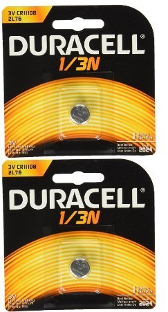 Duracell DL1/3N CR1/3N 3V Lithium Battery 2 Pack