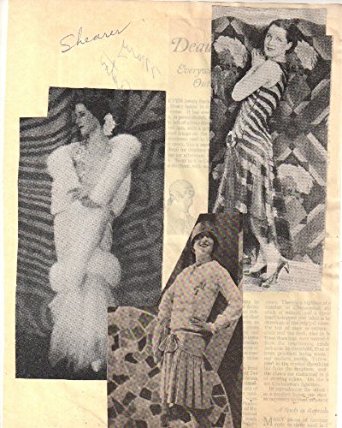 Norma Shearer Clipping Magazine photo orig 1pg 8x10 M3839