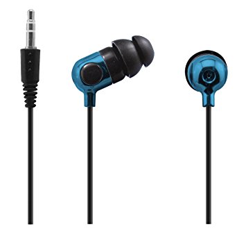 Sentry HO642 Noise Reduction In-Ear Headphones (Blue) (Discontinued by Manufacturer)